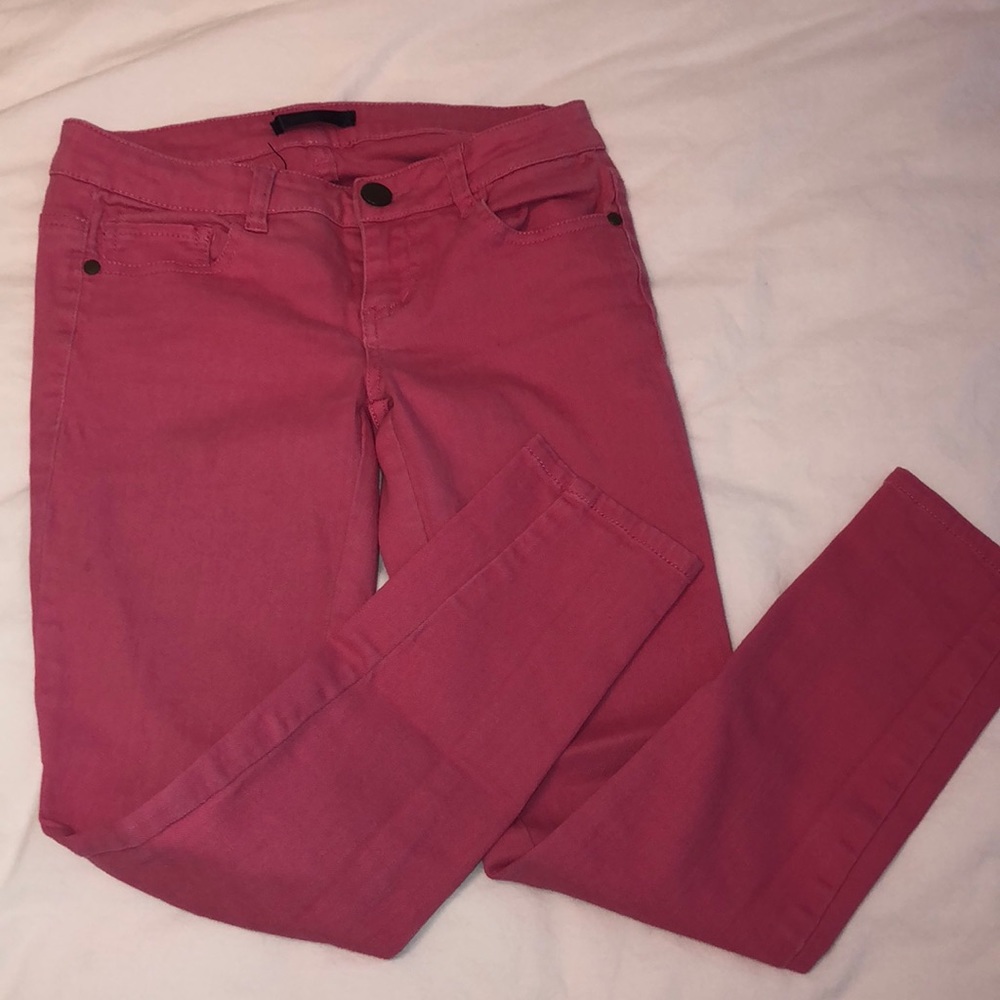 Hot pink capris